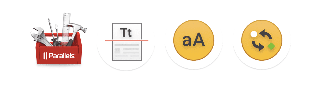 Parallels Toolbox 的识别文本功能适用于 多种语言